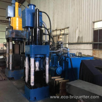 Aluminum Scrap Shavings Chips Briquette Machine